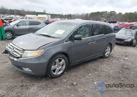 2011 Honda Odyssey Touring/Touring Elite z USA, uszkodzony, nr VIN 5FNRL5H9XBB093256